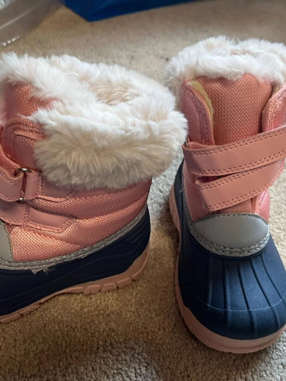 OshKosh‎ B’Gosh Pink Blue Girls Boots Size 6